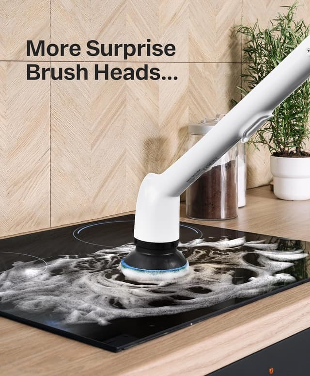 Thumbnail 6 de LyriFine Electric Cleaning Brush 7‑head for shower