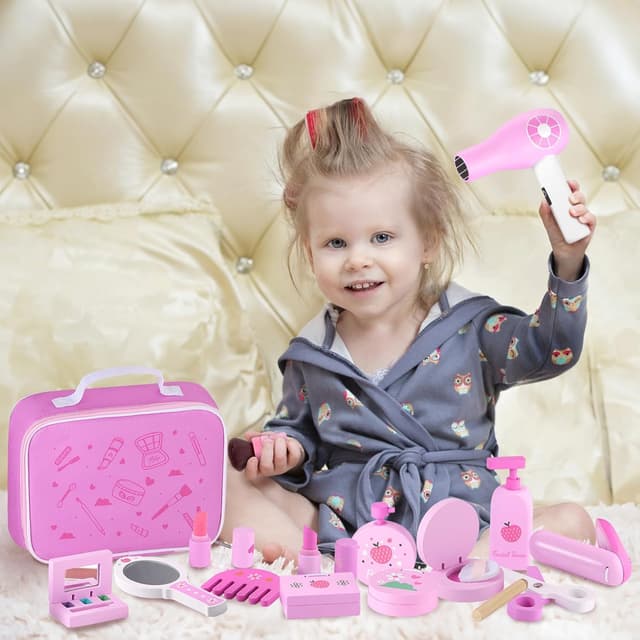 Thumbnail 3 de GAGAKU Wooden Makeup Set for Kids