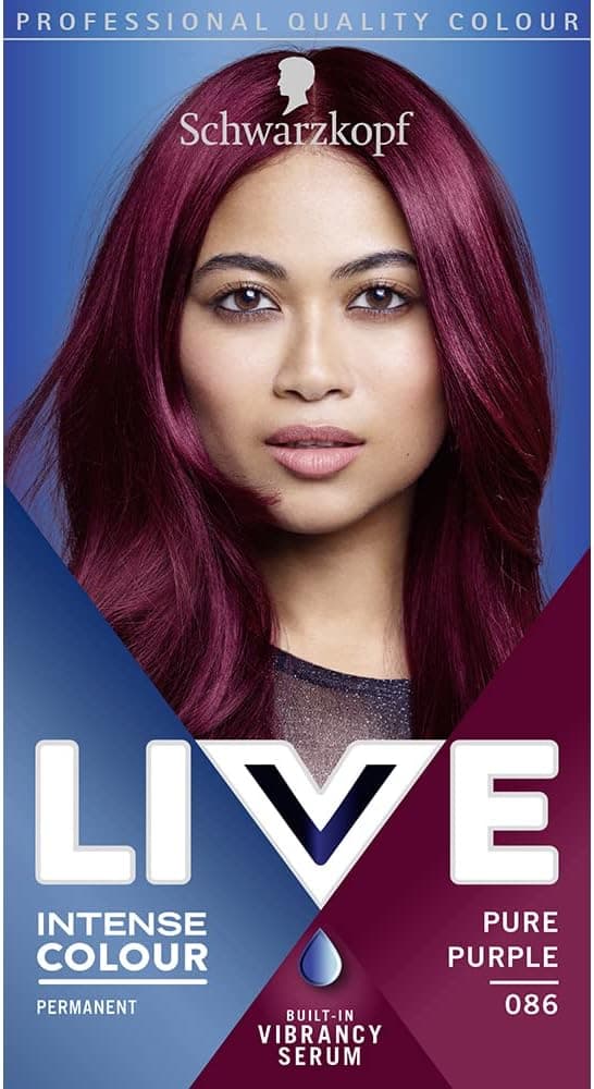 Imagen de Schwarzkopf LIVE Intense Colour Pure Purple 086 🎨 en OfertitasTOP