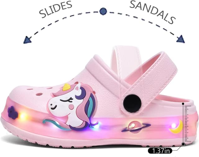 Detalle 2 de Kinder Clogs mit LED Streifen