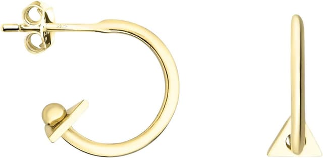 Detalle de Sofia Milani boucles d’oreilles pendantes en argent 925 – forme de triangle