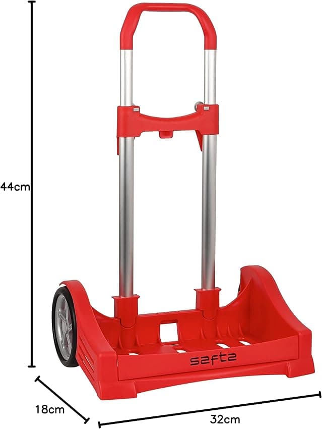 Detalle 1 de Safta Carro EVOLUTION plegable para mochilas 400×280×850 mm