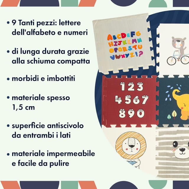 Thumbnail 1 de Star Ibaby Tappeto Puzzle Animals 9pz