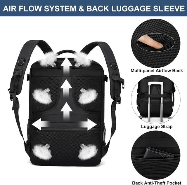 Thumbnail 5 de LIGSAN Handgepäck Rucksack 55x40x20 44L