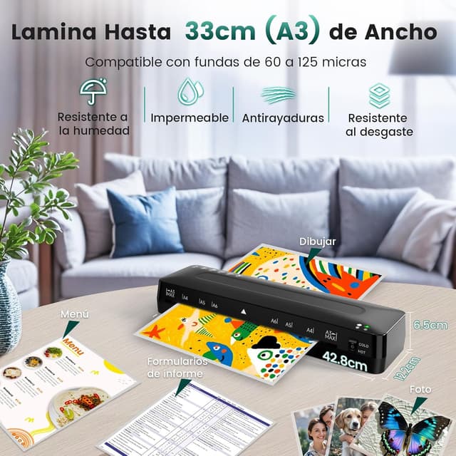 Thumbnail 5 de MAXDONE Plastificadora A3 355 mm/min