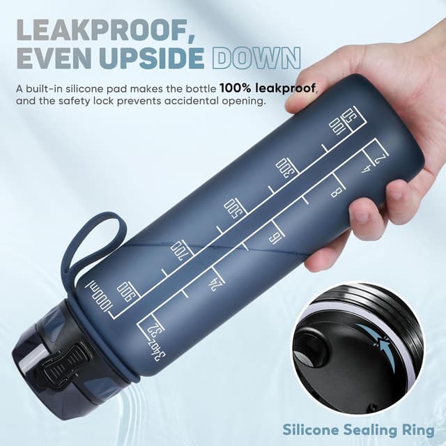 Detalle 2 de FULDENT Fuldent Trinkflasche 1 l Sportflasche