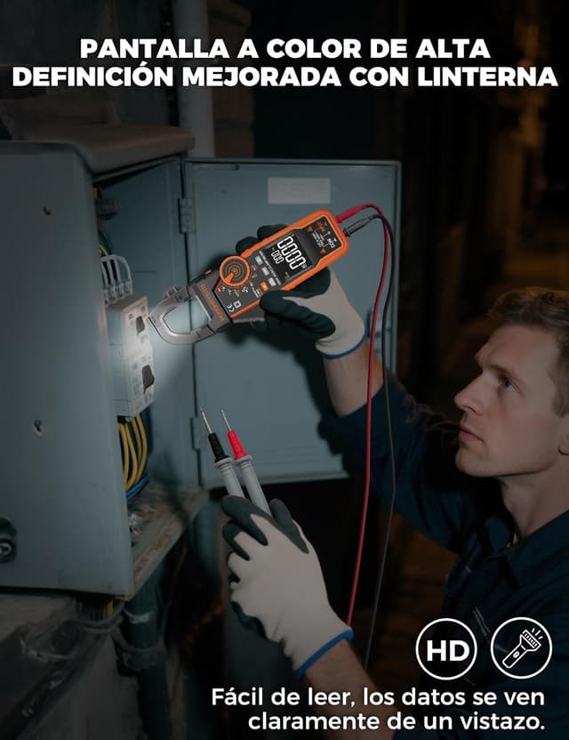 Thumbnail 5 de CM06PRO Pinza Amperimétrica True RMS 1000 A