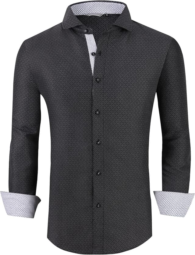 Detalle 2 de Alex Vando Printed Dress Shirt