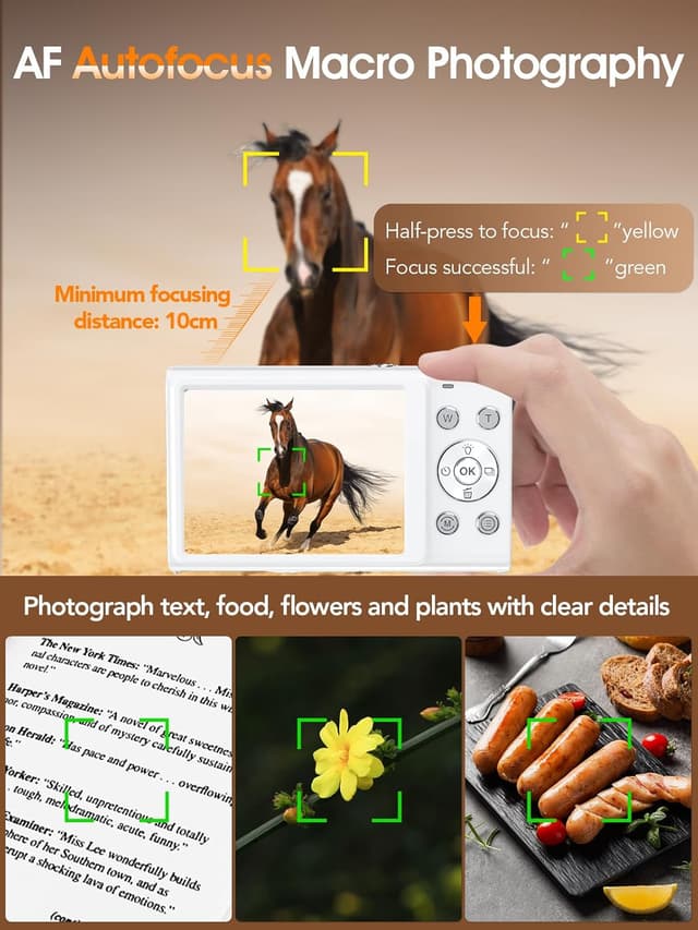 Thumbnail 5 de Autofocus 4K Vlogging Camera 48MP