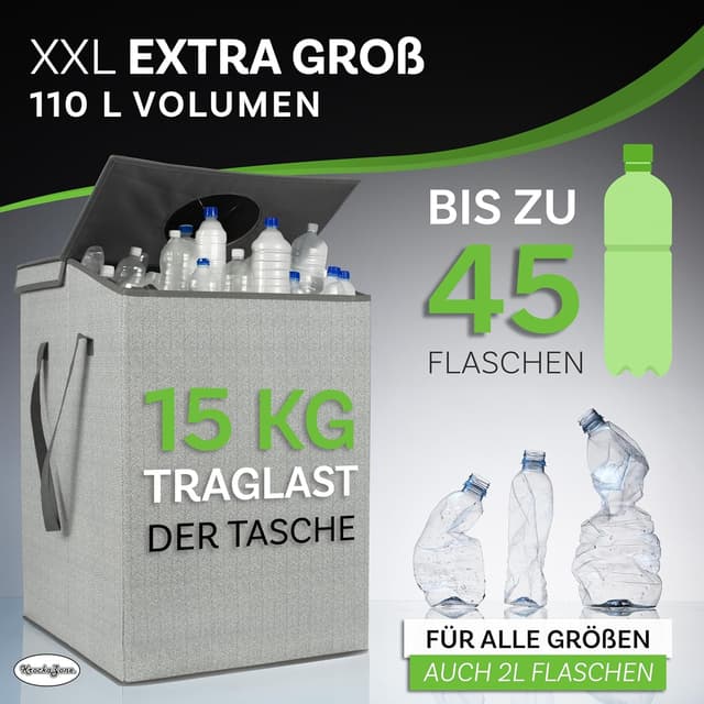 Thumbnail 5 de KrockaZone Pfandflaschen Aufbewahrung 110L