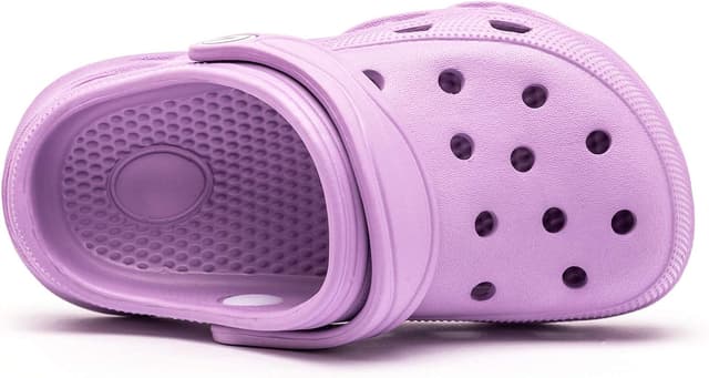 Detalle de HOBIBEAR Classic Graphic Garden Clogs Slip-On Water Shoes for Kids (Toddler–Big Kids)