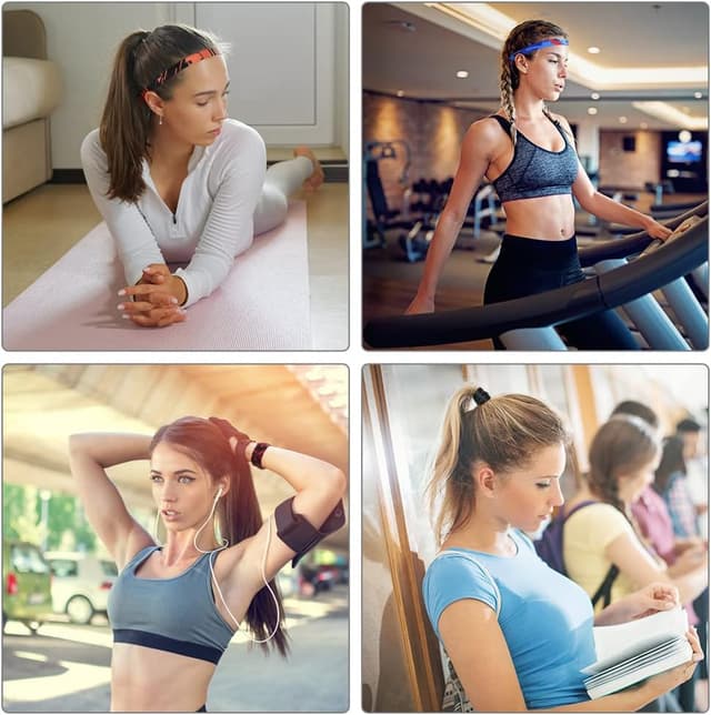 Thumbnail 6 de URAQT Sport Fascia per capelli antiscivolo sottile unisex