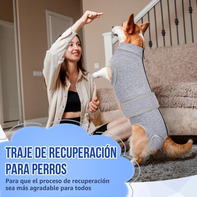 Thumbnail 5 de SlowTon Traje de recuperación para perros 95% algodón