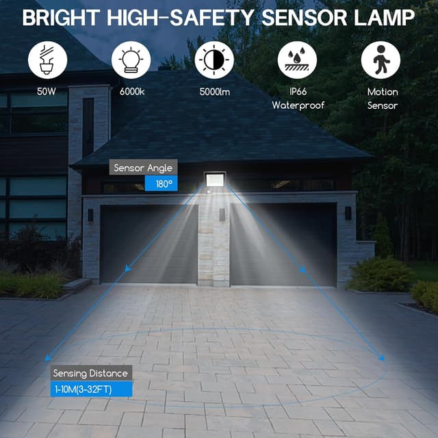 Thumbnail 5 de Jsdoin 50W Security Light 4500lm