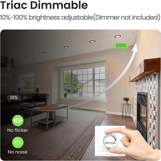 Detalle 2 de ALUSSO LED Einbaustrahler 7 W, IP44