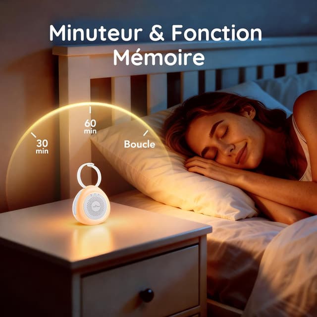 Detalle de Easy@Home générateur bruit blanc 30 sons