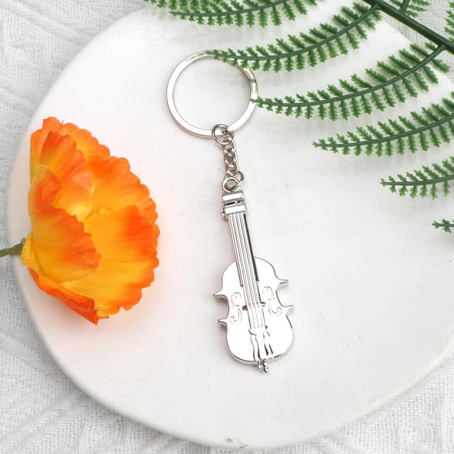 Thumbnail 1 de Tranbath Personalised Violin Keychain