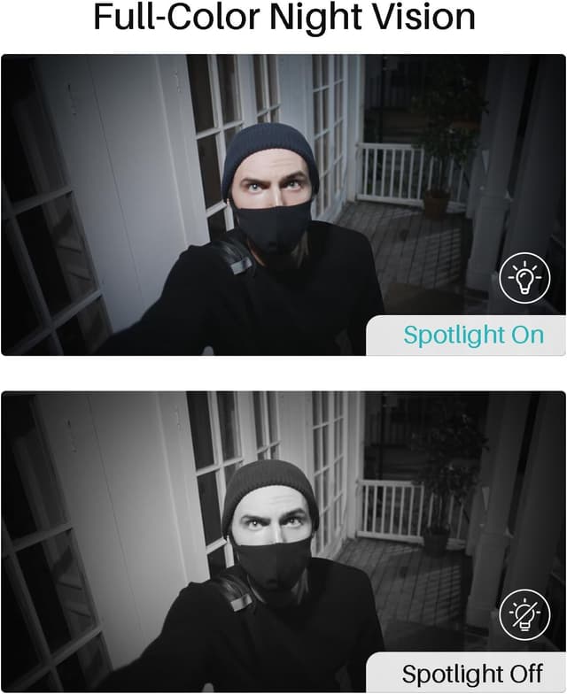 Detalle de WUUK Solar Security Camera Outdoor Wireless with 32GB Local Storage (Base Station + 4-Camera Kit)