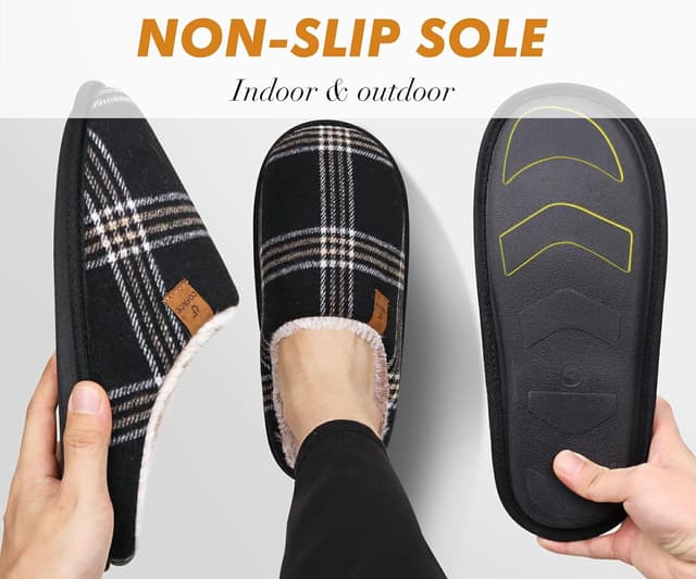 Thumbnail 4 de COFACE Cozy Memory Foam Slippers Size 7-15