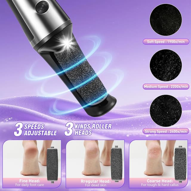 Detalle de Lychico Electric Foot File 1200mAh