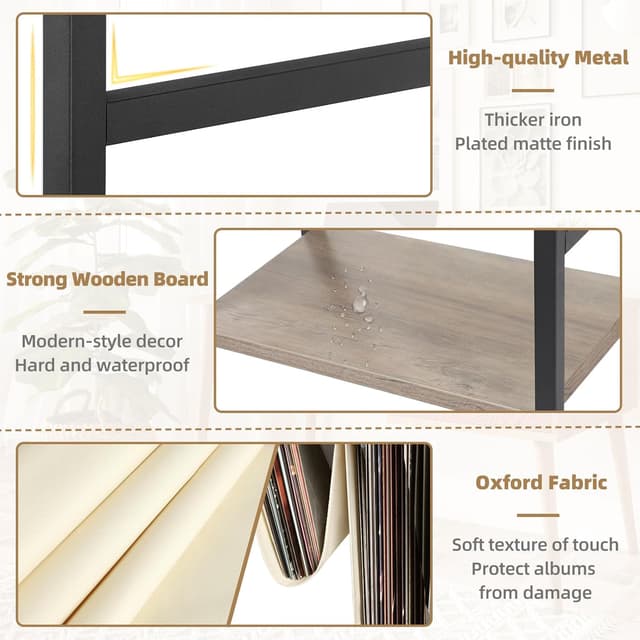 Thumbnail 4 de Stand per vinili 3 livelli 84 cm