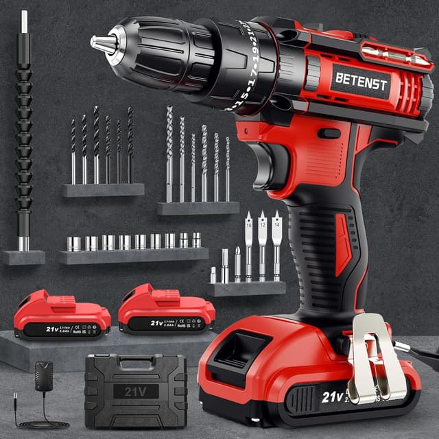 Detalle de BETENST Atornillador 42 Nm 21V