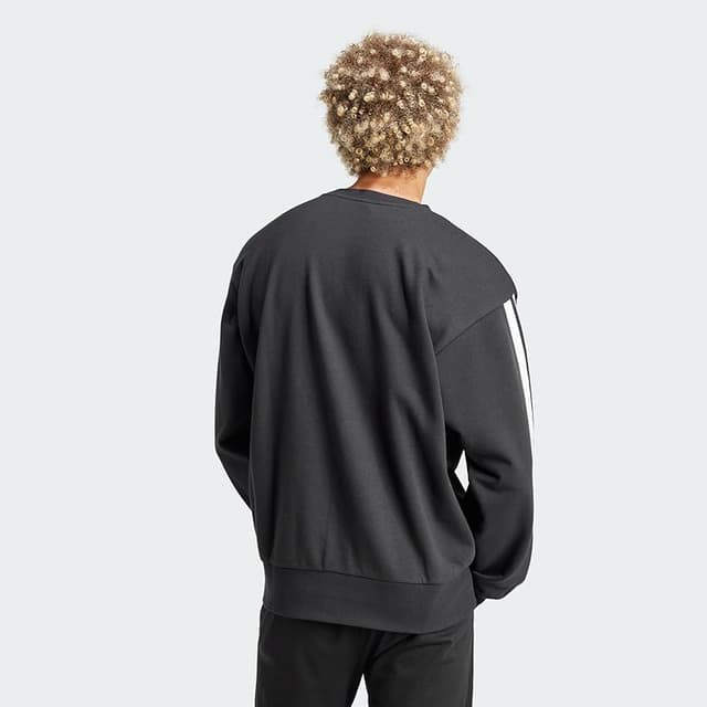 Detalle 2 de Adidas Uomo Essential Three Stripes Sudadera S