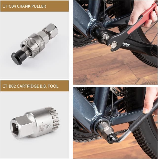 Detalle 2 de 22-teiliges Fahrrad Reparaturset für Reifen