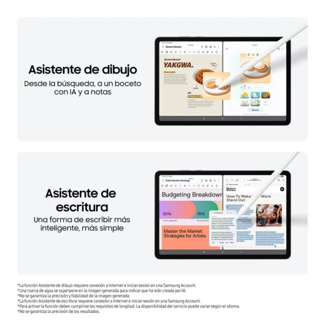 Thumbnail 2 de Samsung Galaxy Tab S11 5G 11" 256 GB Tablet con S Pen y IA