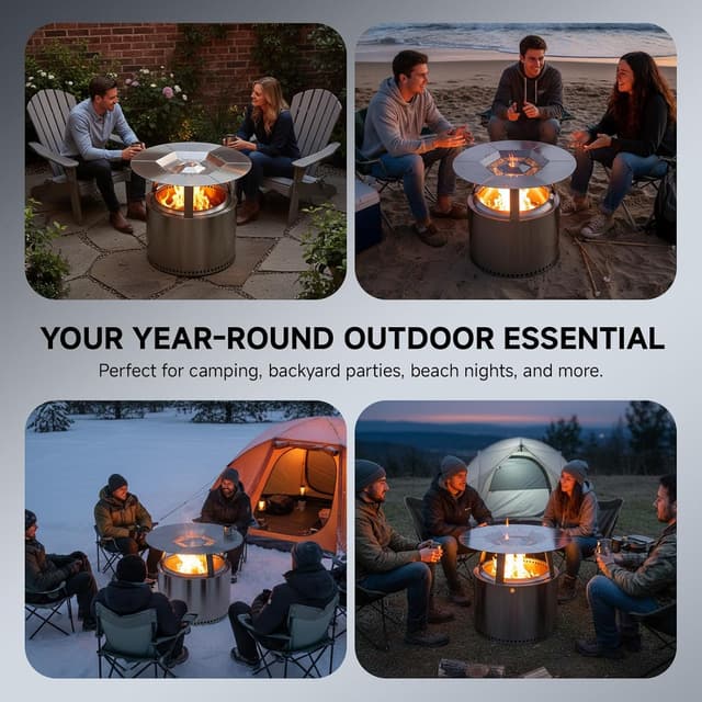 Thumbnail 4 de Solo Stove Bonfire Heat Deflector 19.5"