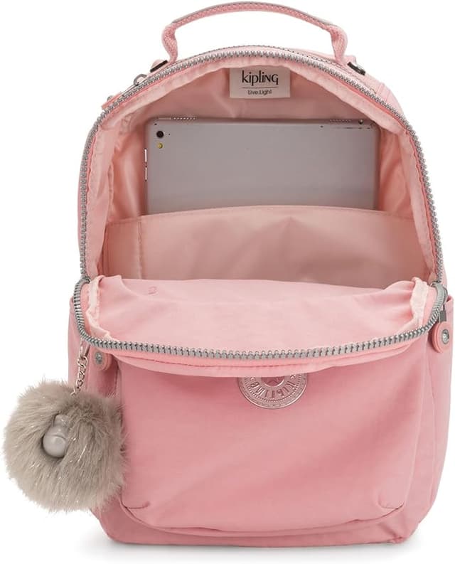 Detalle 2 de Kipling Seoul S mochila 1 color (Rosa) 😊