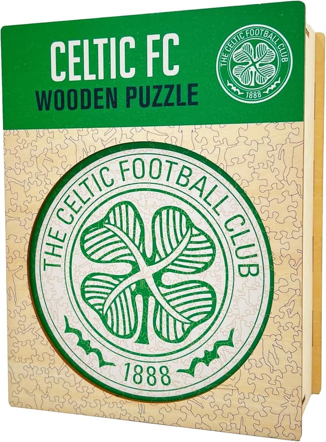 Thumbnail 6 de Iconic Puzzles Celtic (Logo) — puzzle en bois sous licence officielle, 150 pièces, taille S