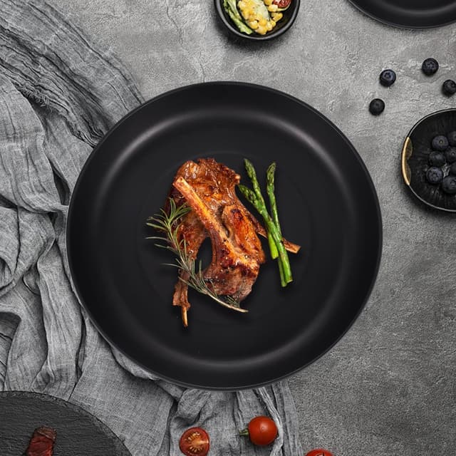 Detalle 2 de Camping Plates Unbreakable Dinner Set for 6