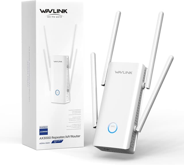 Detalle de WAVLINK WiFi extender booster AX3000