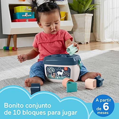 Thumbnail 1 de Fisher-Price Cubo Cervatillo a la Luz de la Luna 🌙 Bloques para Bebés