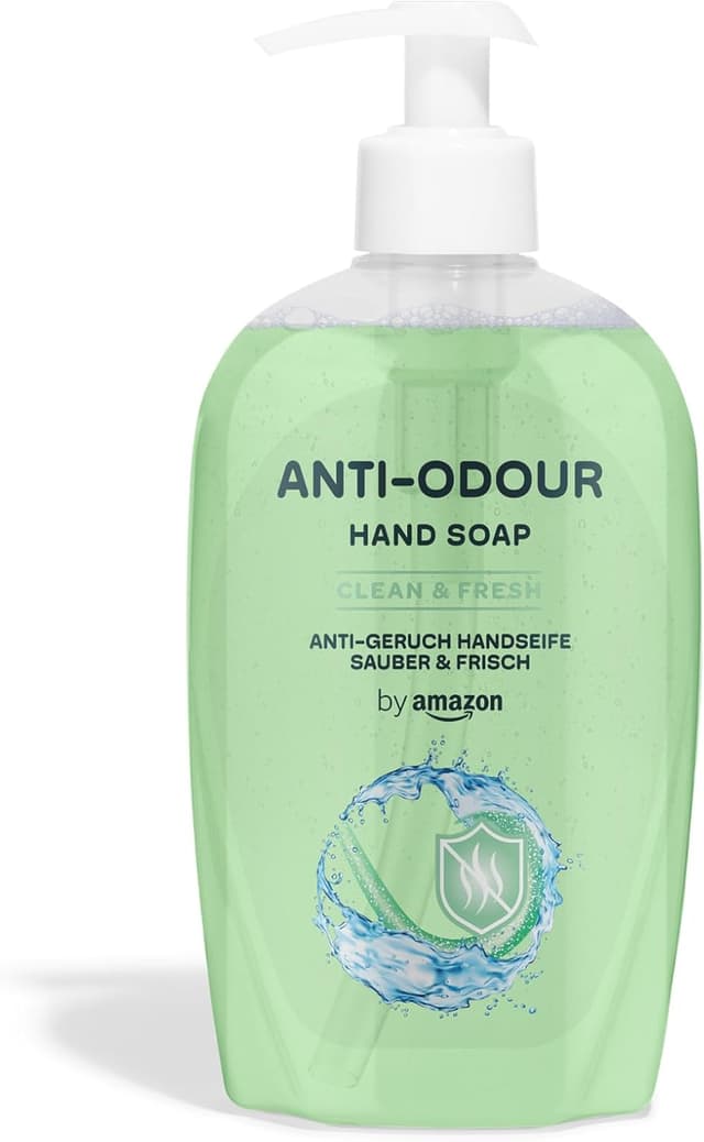 Detalle 2 de by Amazon Jabón de manos antiolores 4 x 500 ml