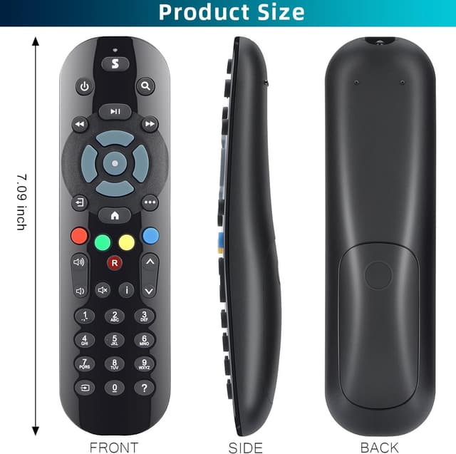 Thumbnail 6 de Replacement Remote Control Pack of 2 for Sky Q
