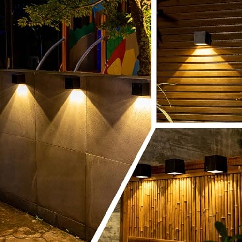 Thumbnail 6 de YUNYODA Aplique Solar Exterior 🌞 4 Piezas IP65 Jardin y Patio