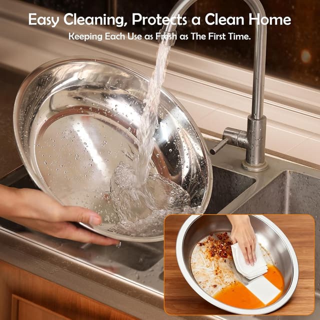 Thumbnail 4 de ALSO GO Round Chafing Dishes for Buffet 4 Pack 6QT Gold