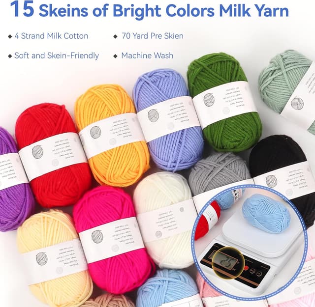 Thumbnail 3 de Reessy Crochet Kit Complete Starter Set