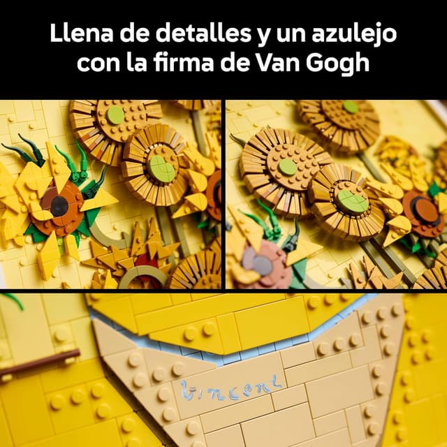 Thumbnail 2 de LEGO Art Vincent van Gogh 🌻 Maqueta 3D para Decoración
