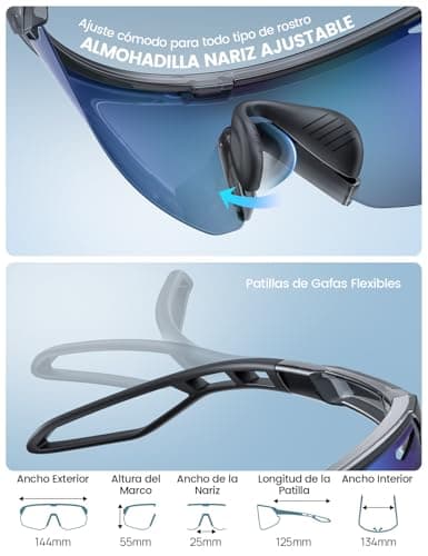 Thumbnail 5 de Lamicall Polarizadas Gafas de Sol para Ciclismo 24g