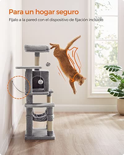 Thumbnail 9 de Feandrea PCT261W01 torre 112 cm para gatos