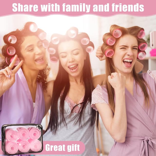 Thumbnail 6 de 4 Sizes Self-Grip Hair Rollers, 50 Pcs