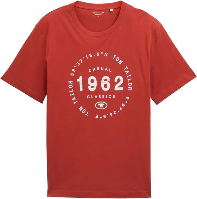 Detalle de TOM TAILOR 1046793 T-Shirt da uomo a maniche corte