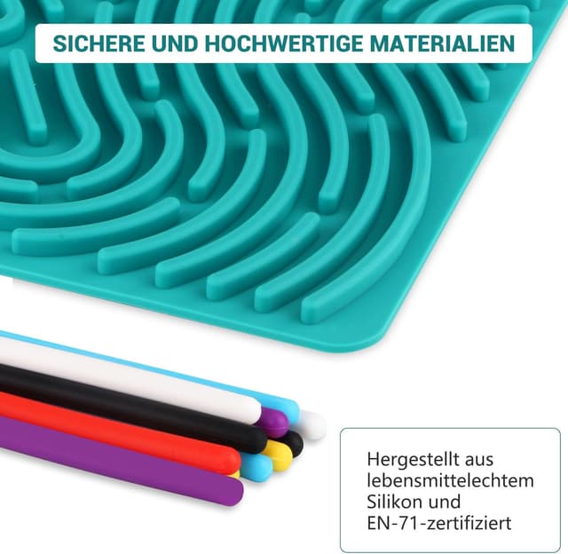 Thumbnail 6 de InemzTal Montessori Sensorik-Spielzeug mit 11 Zählstangen und Reisetasche (ab 3+)