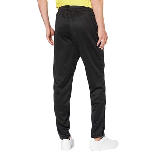 Detalle de Joma pantalón largo deportivo para hombre negro 3XS: afelpado, elástico y con bolsillos con cremallera