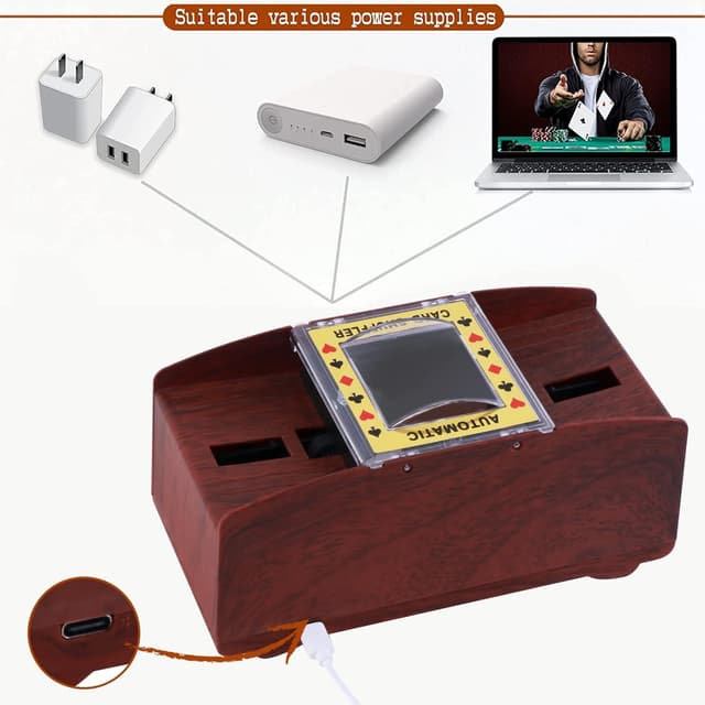 Thumbnail 4 de HJCMikee Mélangeur Automatique de Cartes