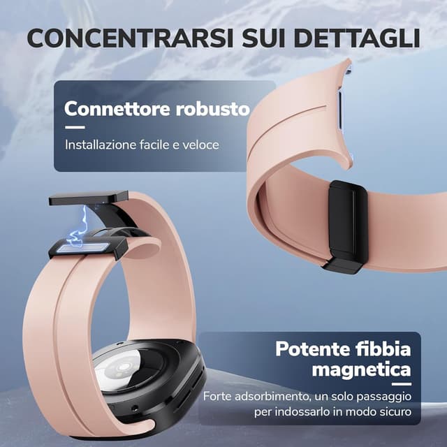 Detalle de NotoCity NotoCity cinturino Galaxy Watch Ultra 47mm Rosa