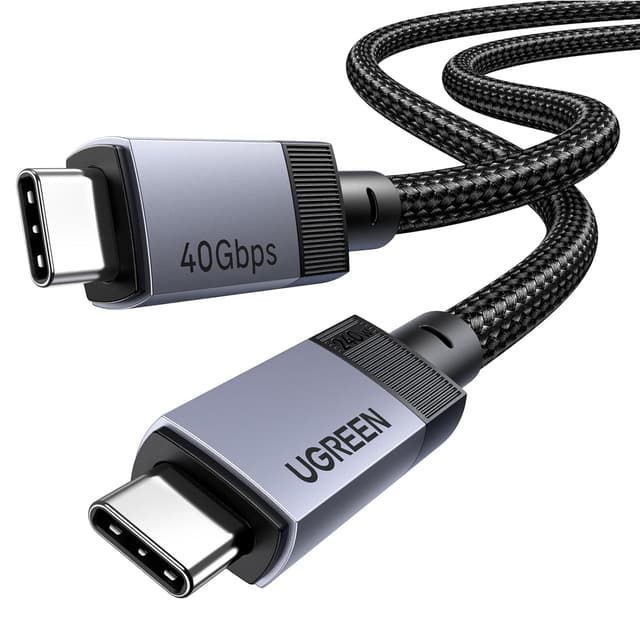 Detalle de UGREEN USB C Kabel USB4 40 Gbps, 1 m